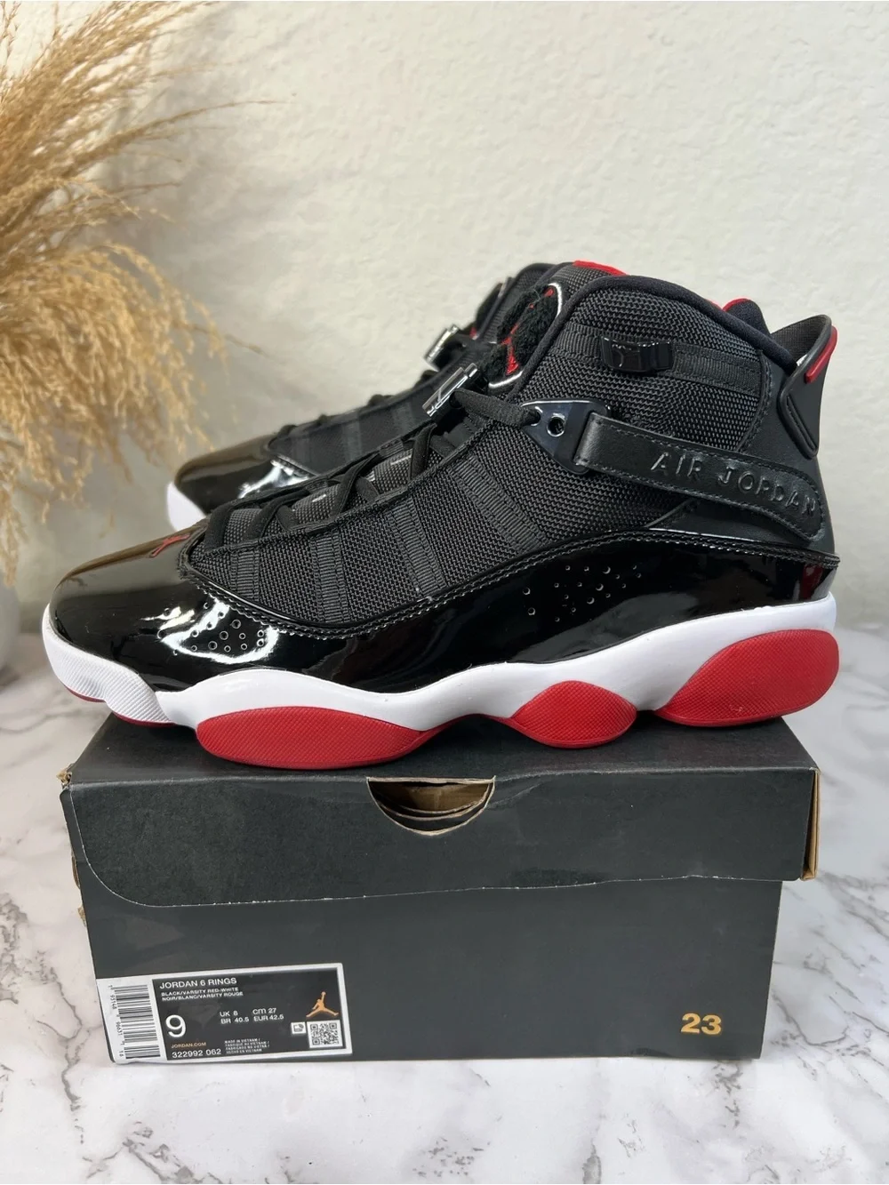 Jordan - Air Jordan 6 Rings 'Bred' 2013 Men’s Shoes 9
